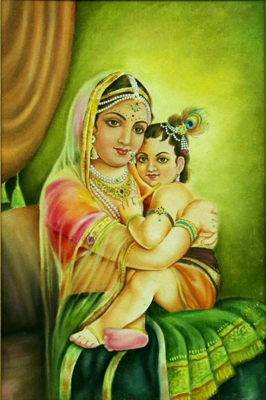माँ और पुत्र - मनोरम छवि