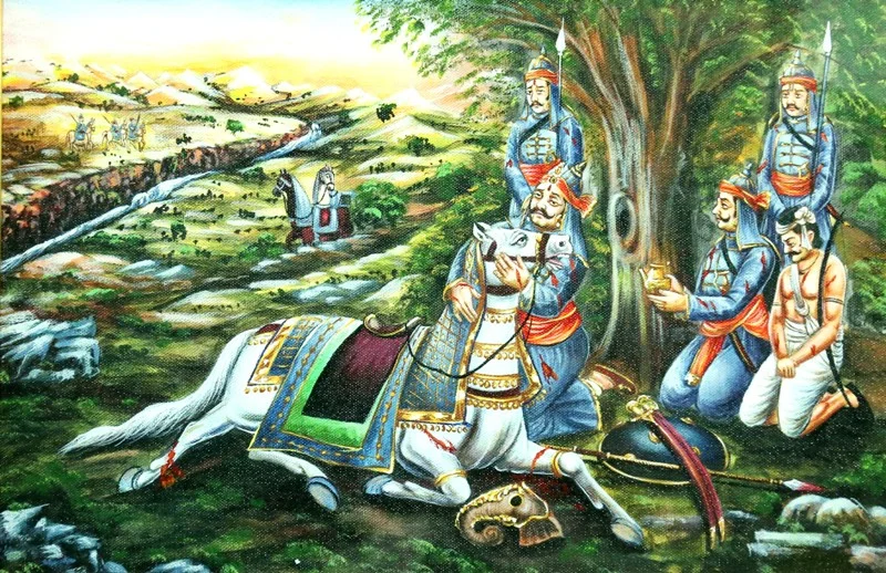 चेतक का अन्त