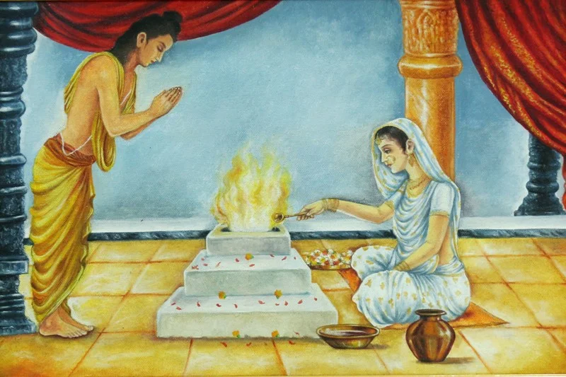 माता कौशल्या से आज्ञा